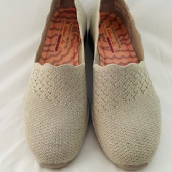 Skechers Classic Fit Memory Foam Air Cooled Summer Slip on Shoes Size 11 - Picture 2 of 6